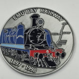 RAILWAY COINS EBR Emu Bay Railway