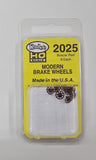 Kadee 2025 HO Scale Modern Brake Wheels Boxcar Red