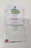 JM SIGNS JMS010 Stop Sign Pack HO Scale